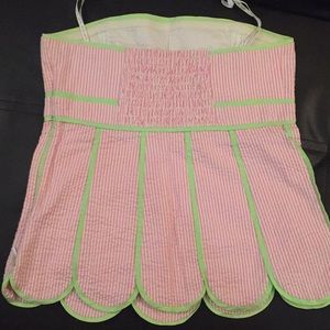 Lilly Pulitzer Tops - Lilly Pulitzer White Label Pink/green Top Sz 2/4 Lilly Pulitzer Tops - Lilly Pulitzer White Label Pink/green Top Sz 2/4